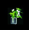 Transparent Acrylic Glass Flower Vase