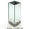 Wholesale flower decorative glass vase