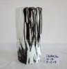 colorful glass vase