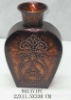 Wholesale metal vase with nail head design