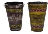 Wholesale unique color metal vase