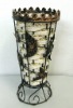 Wholesale Rhombic Metal Flower Vase