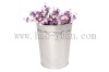 metal flower vase