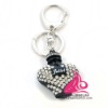 Fashion vase shape metal keychain