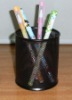 Wholesale metal mesh pen holder(JM802K), pencil vase,office stationery set