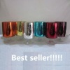Wholesale colored metalized hurricane holder