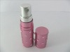 Wholesale Aluminum perfume bottle with pink acrylic gemstone