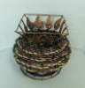 Wholesale Short Metal Flower Vase