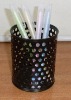 Wholesale metal mesh pen holder(JM802G), pencil vase,office stationery set