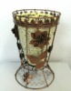 Wholesale Iron Artificial Flower Vase,Shelf