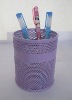 metal mesh pen holder,pencil vase,office stationery set