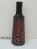 metal decorative flower vase