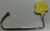 Wholesale HL005 foldable bag hook,promotional gift,metal bag hook