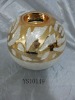 Wholesale newest design golden ceramic vase