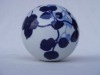 Wholesale Fashion Ceramic decorative christmas ball