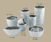 Wholesale Silver ceramic flower vase V11-57
