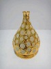 Wholesale golden ceramic vase