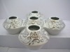 Wholesale decorated ceramic porcelain vase