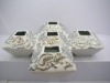 Wholesale Decorative porcelain electroplating vase