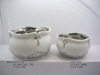 Wholesale Decorative porcelain electroplating vase