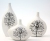 Porcelain, ceramic vase