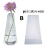 Wholesale plastic flower vase,plastic foldable vase,folding flower vase