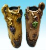 Wholesale Couple archaized resin vase