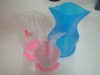 Wholesale clear plastic vase
