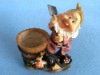 Wholesale Resin Gnome Tabletop Flower Pot