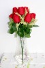 Wholesale romantic plastic flower vase