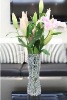 Wholesale PET plastic vase for flowers