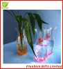 Wholesale Best Selling Top Quality Logo Printed Foldable PVC Vase,Plastic Flower Vase