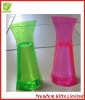 Advertising Top Quality Logo Printed Foldable PVC Vase,Plastic Flower Vase