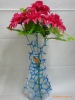 PVC foldable vase for flower