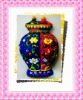 vase shape soft pvc refrigerator magnet