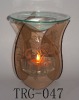 Wholesale Newest romantic rose style fragrance glass oil burner