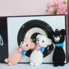 Wholesale hand crochet toy-cat
