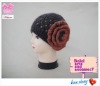 Crochet winter knitting cap