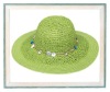 Crochet foling crochet paper beach hat