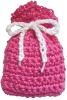 Wholesale crochet drawstring bag