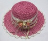 Wholesale Designer crochet girls baby hats caps