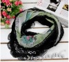2011 women's novel rose crochet scarf