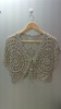 2012 latest new fashion ladies knitted crochet shawl