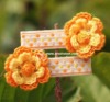 Wholesale Crochet Flower Hairclip
