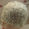 fashion ladies knitted paillette beanie hat