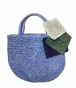 ladies fashion crocheted bag