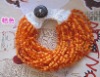 Wholesale small glass beads handmade crochet bracelet