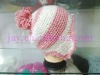 Wholesale crochet knitted beanie for girls