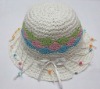 Wholesale Handmade crochet baby hat summer hat