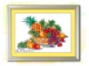 Wholesale "A basket of fruits" Cross stitch kit